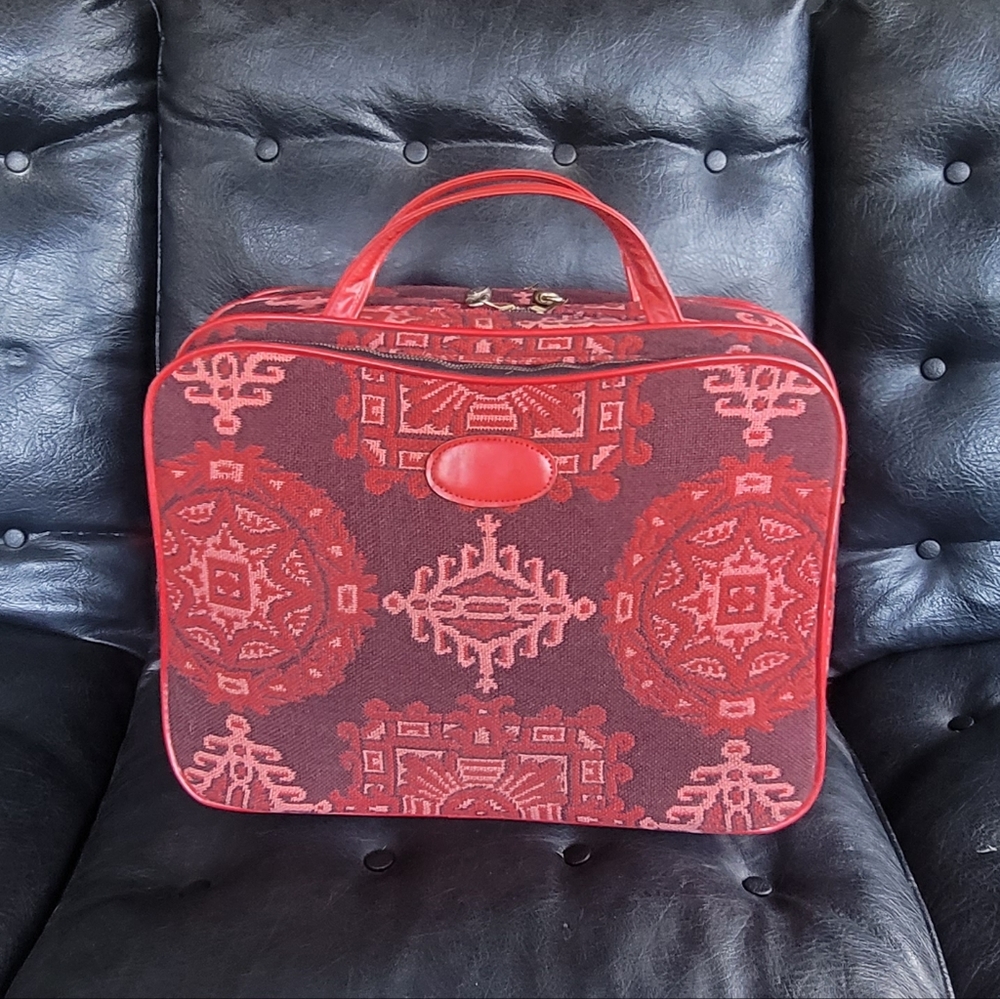 Vintage Tapestry Luggage - Weekender Bag 🔥❤️ - Expandable